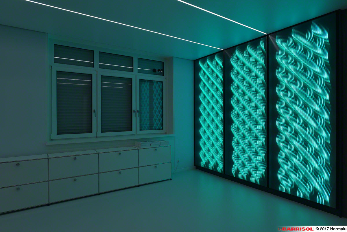 уникална система платна ELT3D пречупващи LED светлината